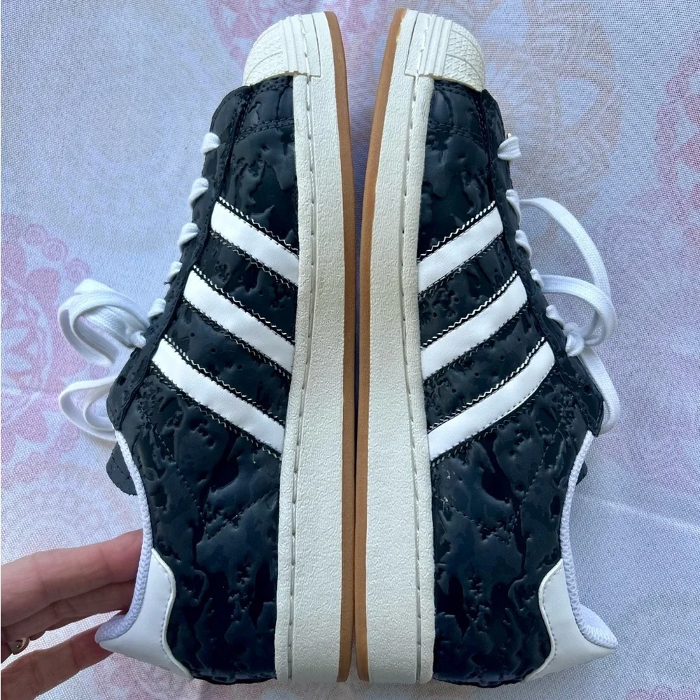 Adidas Originals Superstar Black Gold Size 8 Sneakers Camouflage EUC Men’s